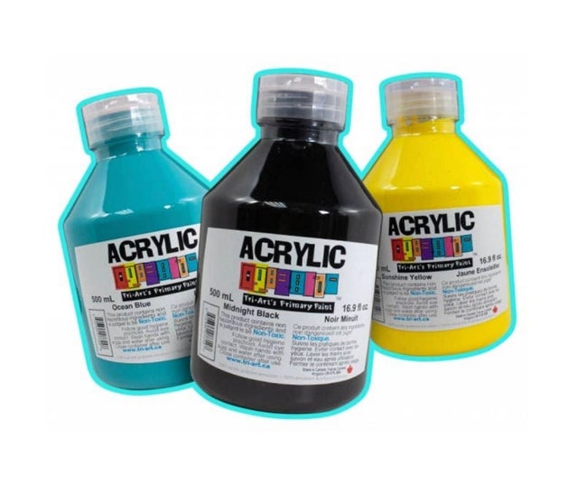 Blick Blickrylic Acrylic Polymer Paint 4 fl oz. 120ml Primary Blue